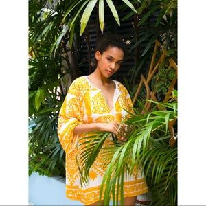 Goodnight Macaroon Embroidered Boho Mini Dress